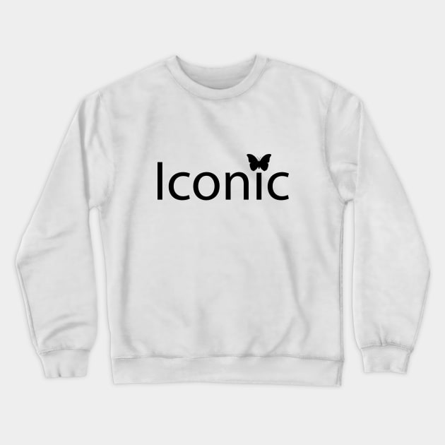 Iconic typography design Crewneck Sweatshirt by CRE4T1V1TY